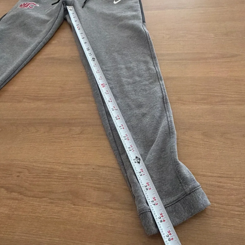 Nike Therma-FIT Washington State WSU Cougars Joggers Mens Small Gray Sweatpants